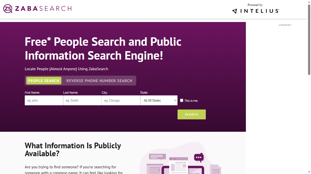 How to remove your personal information from ZabaSearch